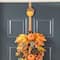Glitzhome® 14" Fall Metal Acorn, Leaf & Pumpkin Wreath Hanger Set